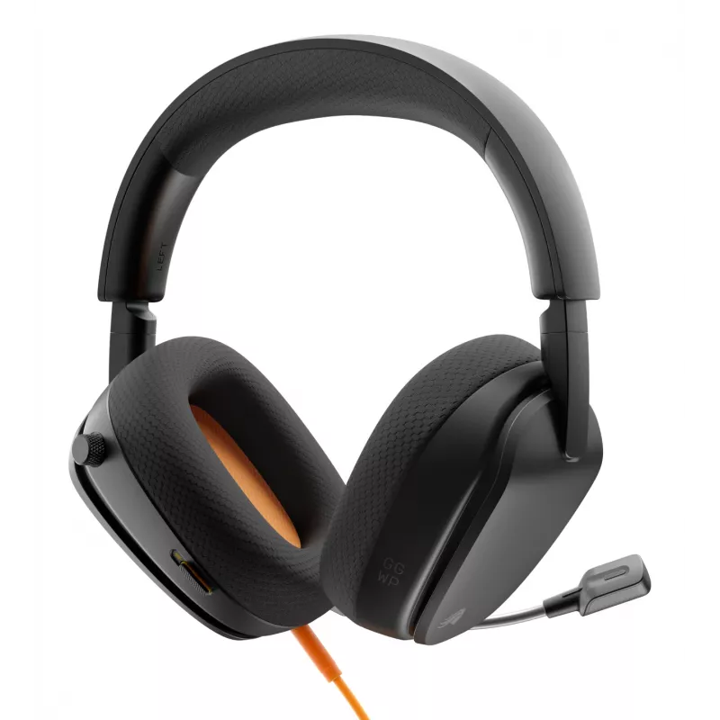 Glorious Gaming Glorious GHS Eternal - Stereo Gaming Headset for PC, PS5, PS4, Xbox, Switch - Custom Tuned Angled Drivers, Adjustable Crystal Clear Detachable Mic, 3.5mm - Durable, All Day/Night Comfort - Black