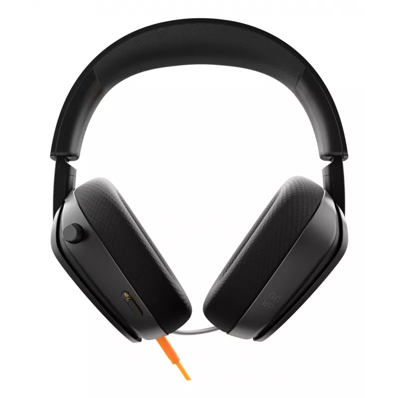 Glorious Gaming Glorious GHS Eternal - Stereo Gaming Headset for PC, PS5, PS4, Xbox, Switch - Custom Tuned Angled Drivers, Adjustable Crystal Clear Detachable Mic, 3.5mm - Durable, All Day/Night Comfort - Black