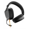 Glorious Gaming Glorious GHS Eternal - Stereo Gaming Headset for PC, PS5, PS4, Xbox, Switch - Custom Tuned Angled Drivers, Adjustable Crystal Clear Detachable Mic, 3.5mm - Durable, All Day/Night Comfort - Black