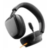 Glorious Gaming Glorious GHS Eternal - Stereo Gaming Headset for PC, PS5, PS4, Xbox, Switch - Custom Tuned Angled Drivers, Adjustable Crystal Clear Detachable Mic, 3.5mm - Durable, All Day/Night Comfort - Black