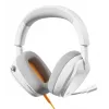 Glorious Gaming Glorious GHS Eternal - Stereo Gaming Headset for PC, PS5, PS4, Xbox, Switch - Custom Tuned Angled Drivers, Adjustable Crystal Clear Detachable Mic, 3.5mm - Durable, All Day/Night Comfort - White