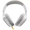 Glorious Gaming Glorious GHS Eternal - Stereo Gaming Headset for PC, PS5, PS4, Xbox, Switch - Custom Tuned Angled Drivers, Adjustable Crystal Clear Detachable Mic, 3.5mm - Durable, All Day/Night Comfort - White