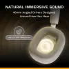 Glorious Gaming Glorious GHS Eternal - Stereo Gaming Headset for PC, PS5, PS4, Xbox, Switch - Custom Tuned Angled Drivers, Adjustable Crystal Clear Detachable Mic, 3.5mm - Durable, All Day/Night Comfort - White