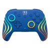 Wired & Wireless Gamepad Turtle Beach Afterglow Wave Blue for Nintendo Switch 2 — Bluetooth/USB-C, RGB, Built-in 20h Battery, 3 m Cable