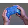Wired & Wireless Gamepad Turtle Beach Afterglow Wave Blue for Nintendo Switch 2 — Bluetooth/USB-C, RGB, Built-in 20h Battery, 3 m Cable