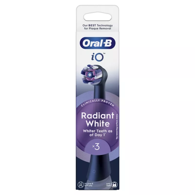 Oral-B 80782595 toothbrush head 3 pc(s) Black