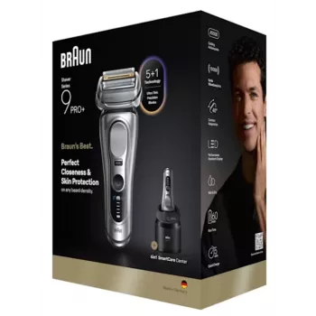 Foil shaver Braun Series 9 Pro+ 9667CC Silver Stainless Steel