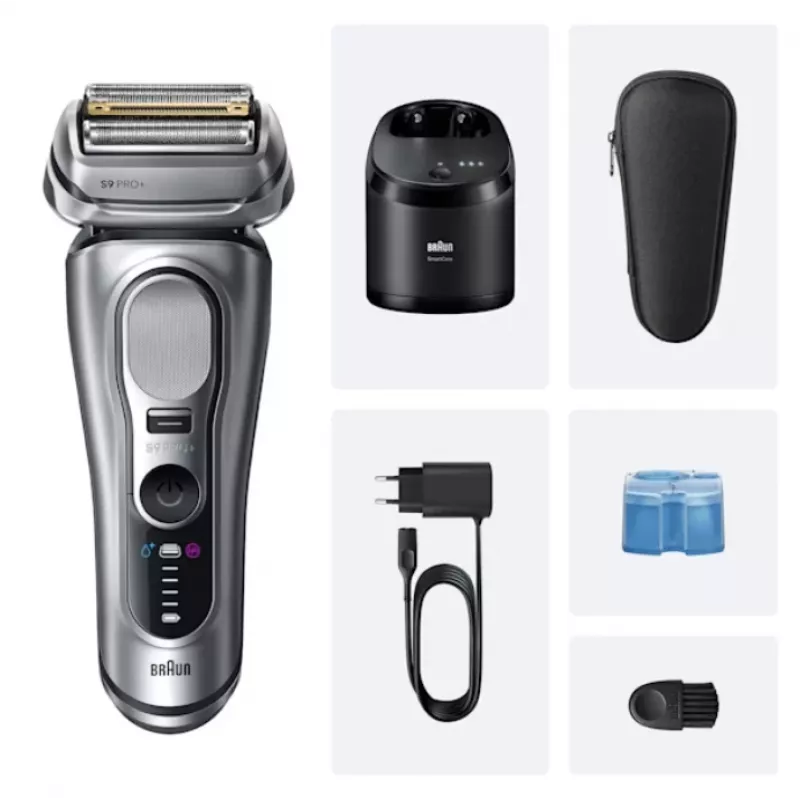 Foil shaver Braun Series 9 Pro+ 9667CC Silver Stainless Steel