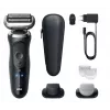 Foil shaver with trimmer BRAUN Series 7 72-N1620s — 3-blade, Li-Ion battery, 60 min runtime, Wet & Dry, Black