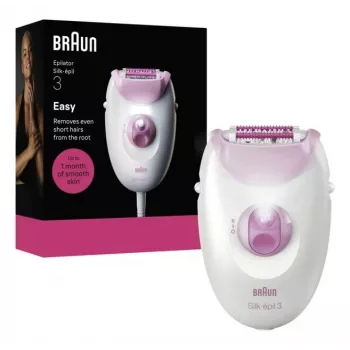 Braun Silk-epil 3-000 20 tweezers Pink