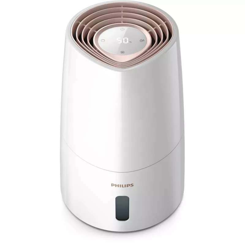 Humidifier Philips HU3916/10 3 L ultrasonic, 25 W, white/rose gold, 250×250×375 mm