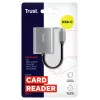 Trust 24136 card reader USB 3.2 Gen 1 (3.1 Gen 1) Type-C Aluminium