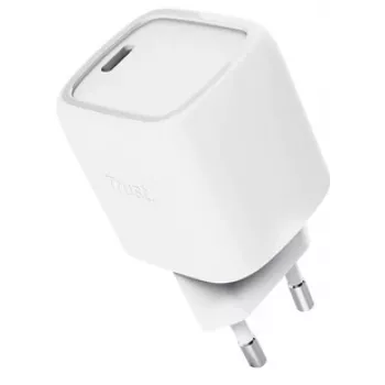 Charger Trust Maxo 30W USB-C GaN Charger Indoor Fast Charging White