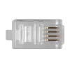 ACT RJ10 (4P/4C) modulaire connector for flat cable