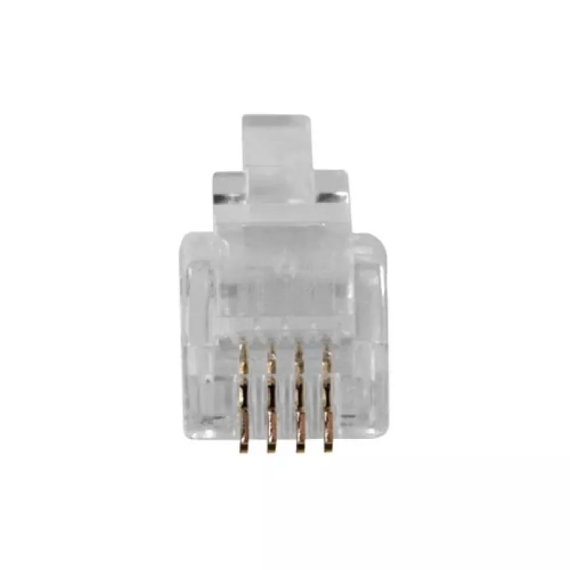 ACT RJ10 (4P/4C) modulaire connector for flat cable