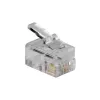 ACT RJ10 (4P/4C) modulaire connector for flat cable