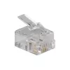 ACT RJ11 (4P/4C) modulaire connector for flat cable