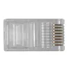 ACT RJ45 (8P/8C) modulaire connector for round cable with solid conductors