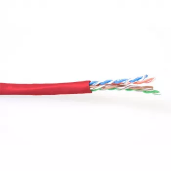 Patch Cable ACT CAT6 U/UTP Stranded Red 100 m