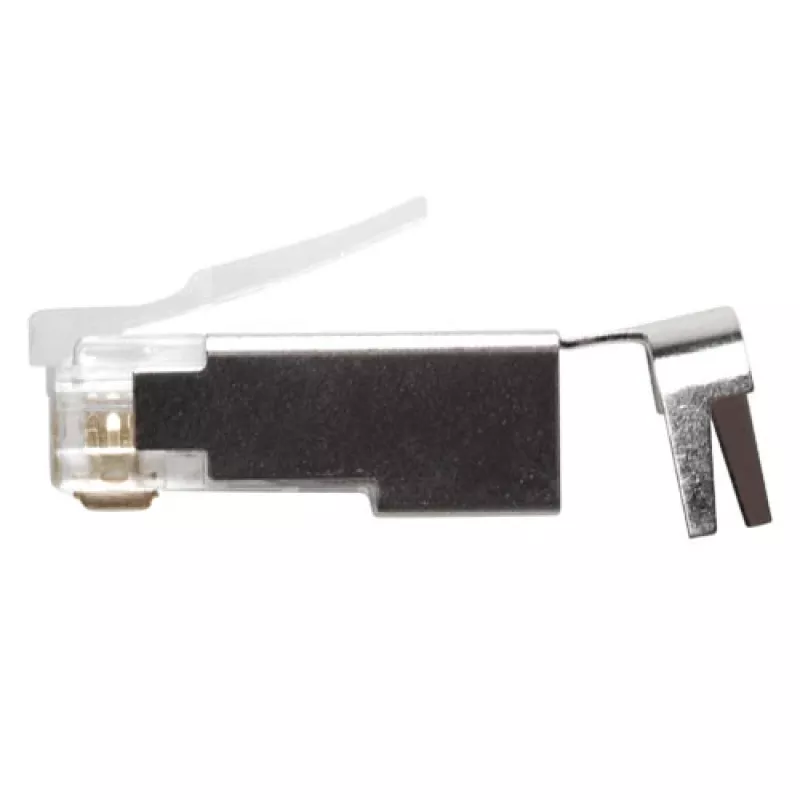 ACT RJ45 (8P/8C) CAT6A shielded modulaire connector for round cable with solid or standed conductors