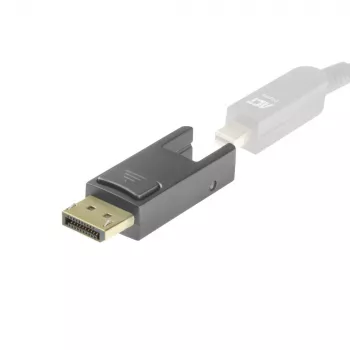 ACT Replacement adapter Mini DisplayPort to DisplayPort for DisplayPort Active Optical Cables with detachable connector