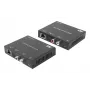Audio extender set ACT AC7710 — digital/analog over Cat5e/Cat6 with DAC, TOSLINK I/O, up to 300 m, 5V USB-powered