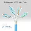 ACT S/FTP Cat6A B2ca PoE++ 100W solid prefab installation cable with RJ45 male–female, 70 m (FB0170)