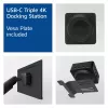 ACT Universal USB-C Docking Station 4K, for 3 HDMI/DisplayPort monitors, DisplayLink