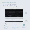 R-Go Tools Ergonomic keyboard R-Go Split Break with break software, ergonomic split keyboard, QWERTY (NORDIC), Bluetooth, black