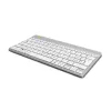 R-Go Tools Ergonomic keyboard R-Go Compact Break, compact keyboard with break software, QWERTZ (CH), Bluetooth, white
