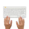 R-Go Tools Ergonomic keyboard R-Go Compact Break, compact keyboard with break software, QWERTZ (CH), Bluetooth, white