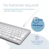 R-Go Tools Ergonomic keyboard R-Go Compact Break, compact keyboard with break software, QWERTZ (CH), Bluetooth, white