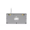 BakkerElkhuizen UltraBoard 950 V2 UK Qwerty, Wired, USB, Scissor key switch, QWERTY, Dark Grey, Light grey