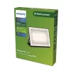 Outdoor wall light Philips Lois 50W LED, black metal housing, 220–240V, non-changeable LED