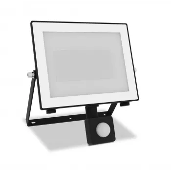 Outdoor wall light Philips Lois 50W LED, black metal housing, non-changeable bulb, 220–240V