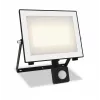 Outdoor wall light Philips Lois 50W LED, black metal housing, non-changeable bulb, 220–240V
