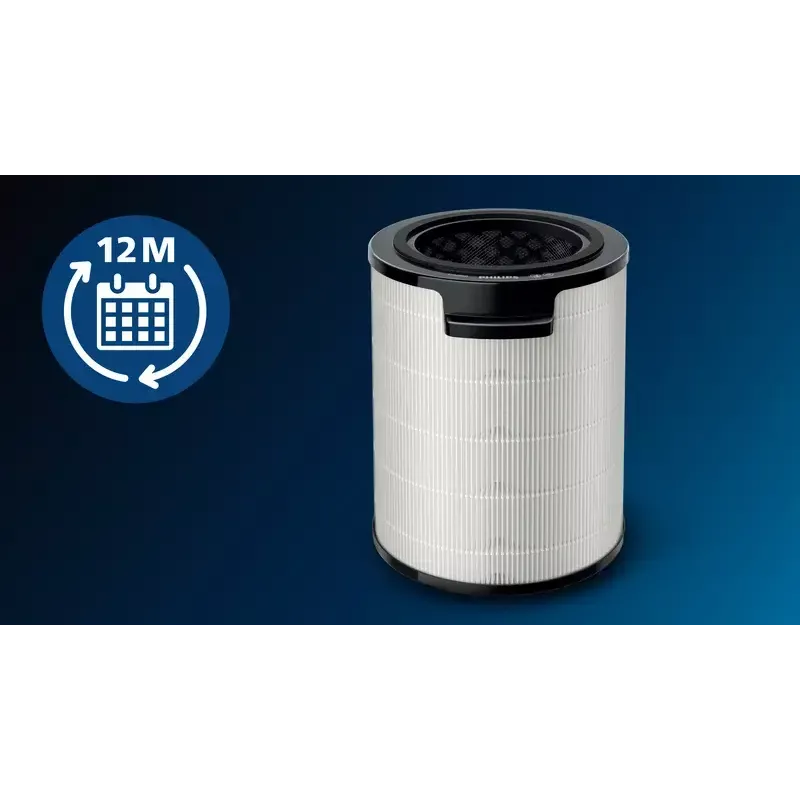 Air purifier replacement filter Philips FYM860/30 Integrated 3-in-1 99.97% efficiency, 211×211×253 mm
