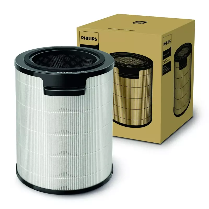 Air purifier replacement filter Philips FYM860/30 Integrated 3-in-1 99.97% efficiency, 211×211×253 mm