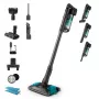 2-in-1 stick vacuum Philips XC8155/01 — battery-powered dry & wet bagless cleaner, 25.2 V, 0.6 L dust bin, blue