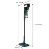 2-in-1 stick vacuum Philips XC8155/01 — battery-powered dry & wet bagless cleaner, 25.2 V, 0.6 L dust bin, blue