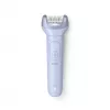 Epilator Philips 8000 series BRE711/00 — 32 tweezers, 2 speeds, wet & dry, built-in Li‑Ion battery, blue