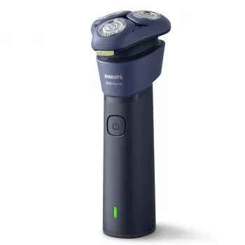 Rotation shaver Philips 2000 series S2885/00 — 3-head, NiMH rechargeable, wet & dry, blue