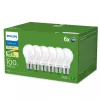 Philips Ultra Efficient LED Lamp E27 A60, 7.3 W (100 W Equivalent), 2700 K, 6-Pack