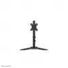 Neomounts DS45-600BL1 single monitor stand for 10–32 inch screens, VESA 75x75–100x100, max 9 kg, freestanding, black