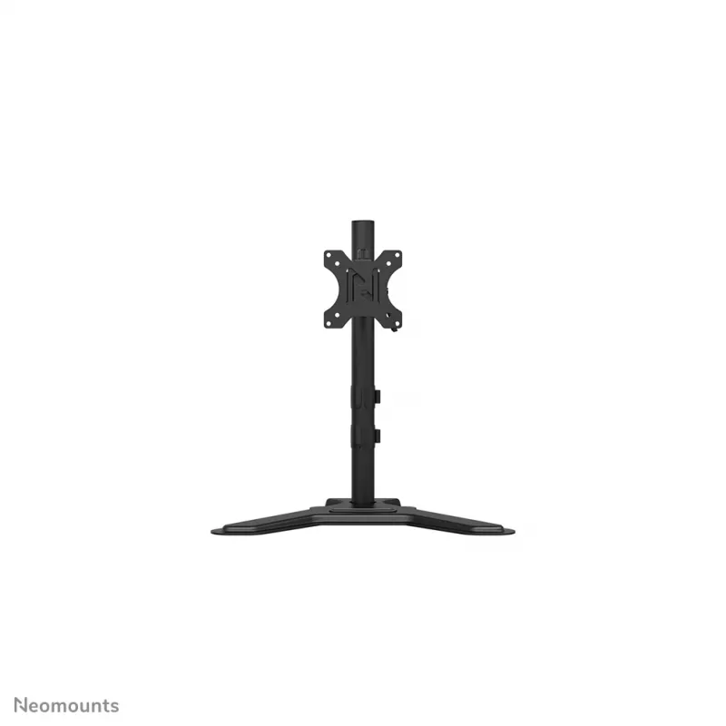 Neomounts DS45-600BL1 single monitor stand for 10–32 inch screens, VESA 75x75–100x100, max 9 kg, freestanding, black
