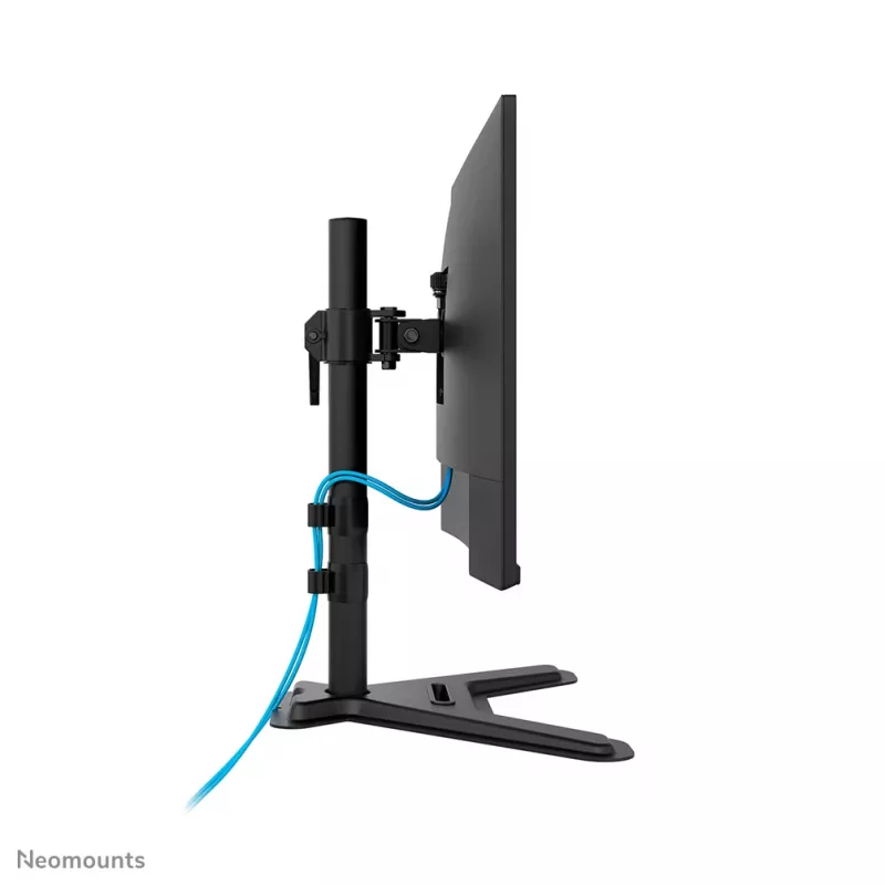 Neomounts DS45-600BL1 single monitor stand for 10–32 inch screens, VESA 75x75–100x100, max 9 kg, freestanding, black