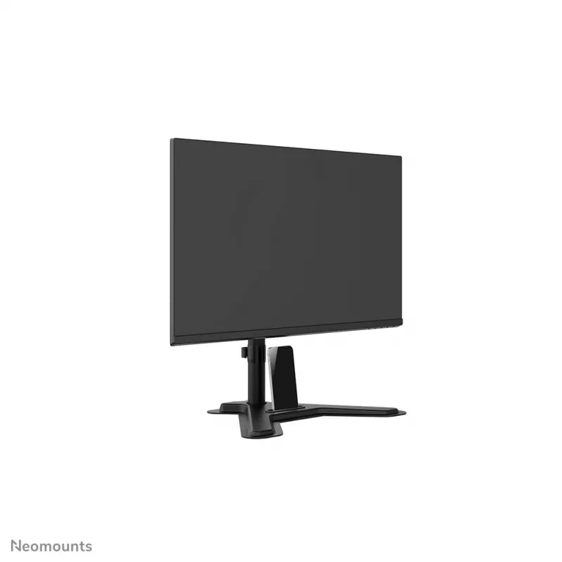Neomounts DS45-600BL1 single monitor stand for 10–32 inch screens, VESA 75x75–100x100, max 9 kg, freestanding, black