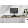 Neomounts DS45-600BL1 single monitor stand for 10–32 inch screens, VESA 75x75–100x100, max 9 kg, freestanding, black