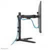 Dual monitor stand Neomounts DS45-600BL2 for 10–32 inch screens, supports 2 displays, max 6 kg, VESA 75x75–100x100, freestanding, black