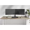 Dual monitor stand Neomounts DS45-600BL2 for 10–32 inch screens, supports 2 displays, max 6 kg, VESA 75x75–100x100, freestanding, black